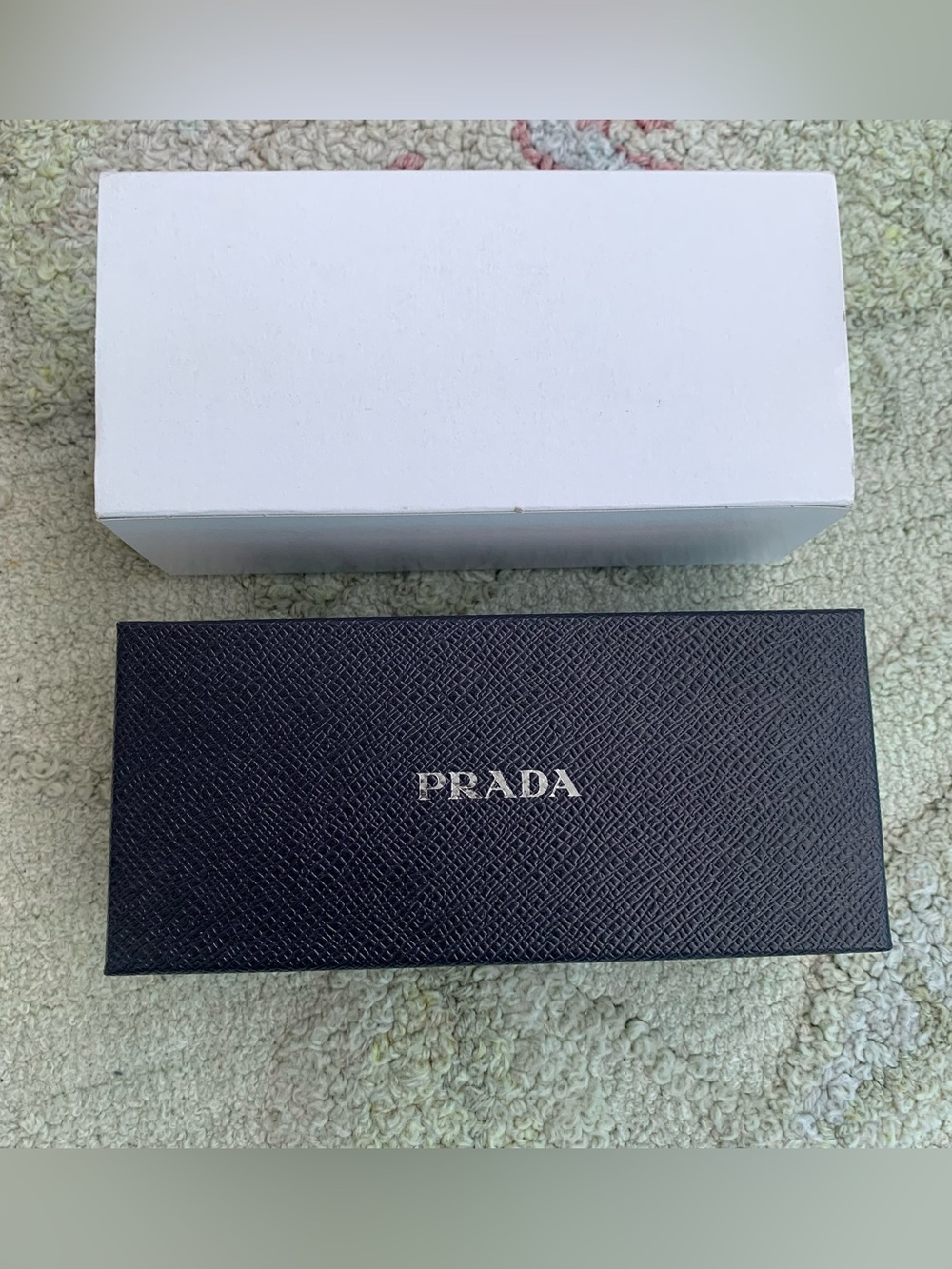 Empty Prada Sunglass box with cloth included